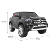 Mercedes Benz X-Class dla dzieci Czarny Pickup + Pilot + Napęd 4x4